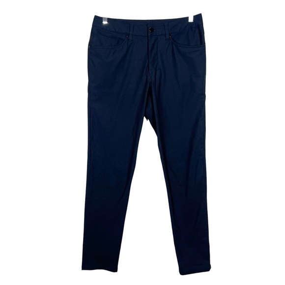 Lululemon Mens ABC Slim-Fit Pants Warpstreme Black 30x32 - Picture 1 of 11